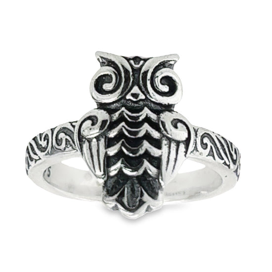 R373 Owl Ring