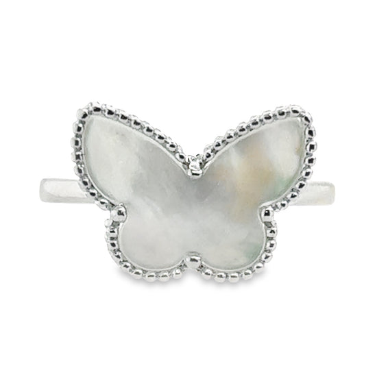 Anillo Mariposa Perla R9050