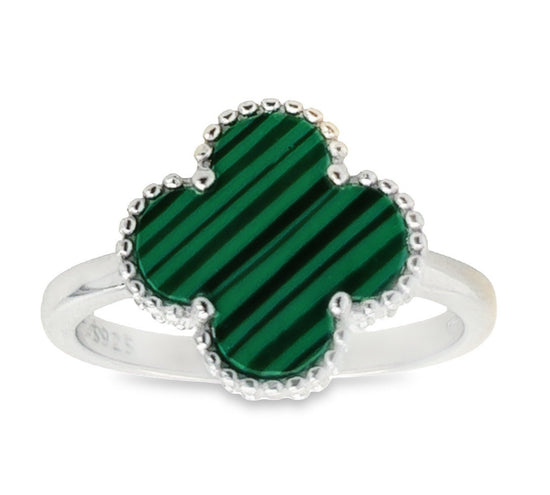 R9004 Anillo Flor Verde