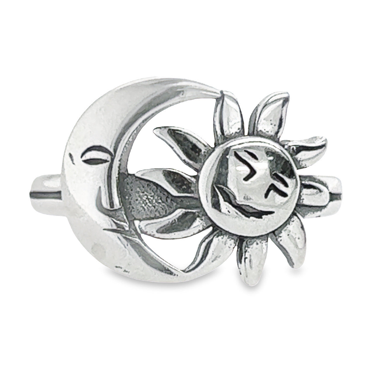 R165 Anillo Luna Y Sol