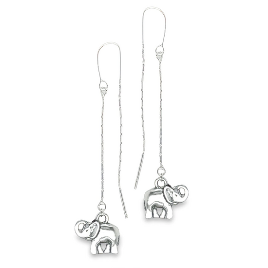 P389 Elephant Earring