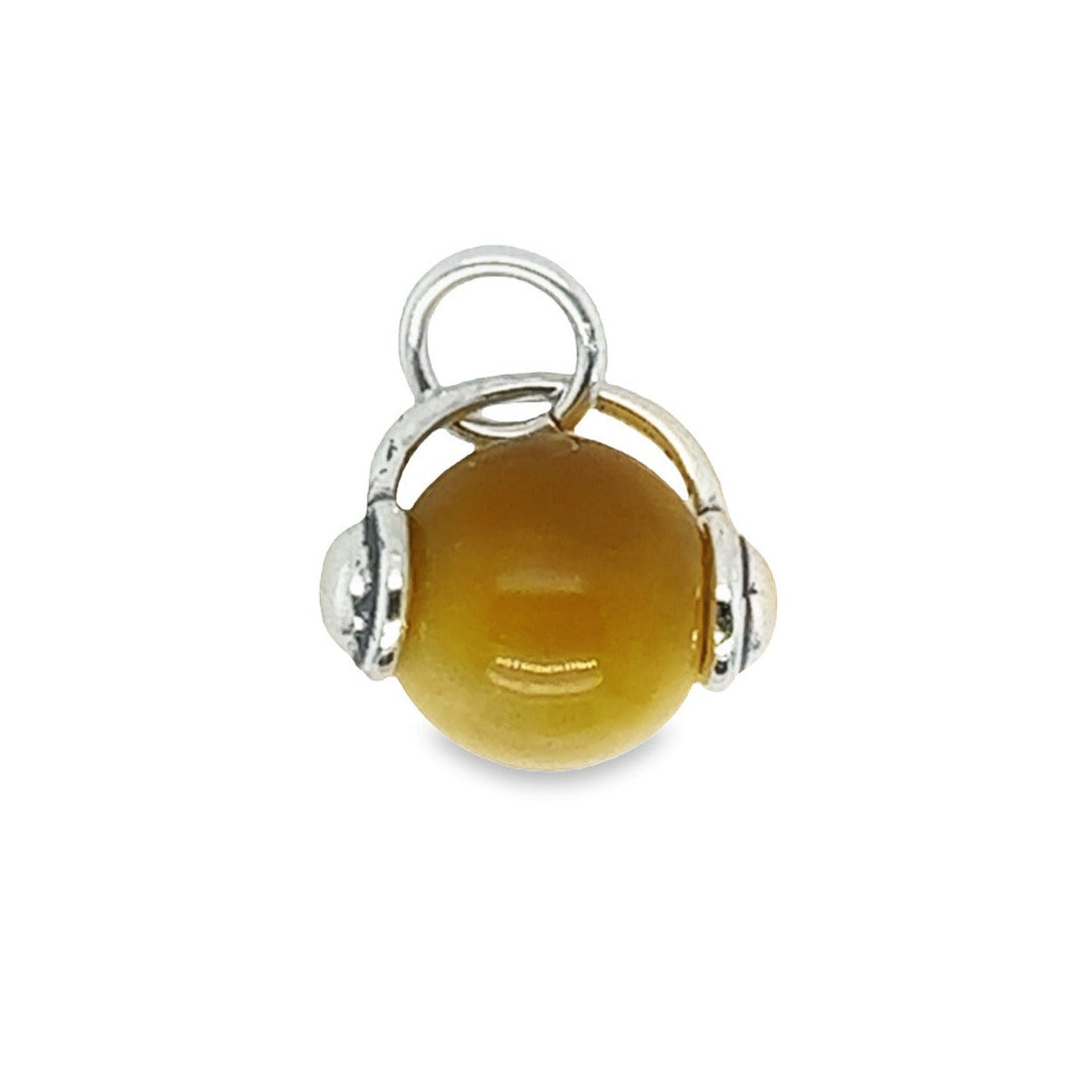 D1513 Brown Ball Pendant