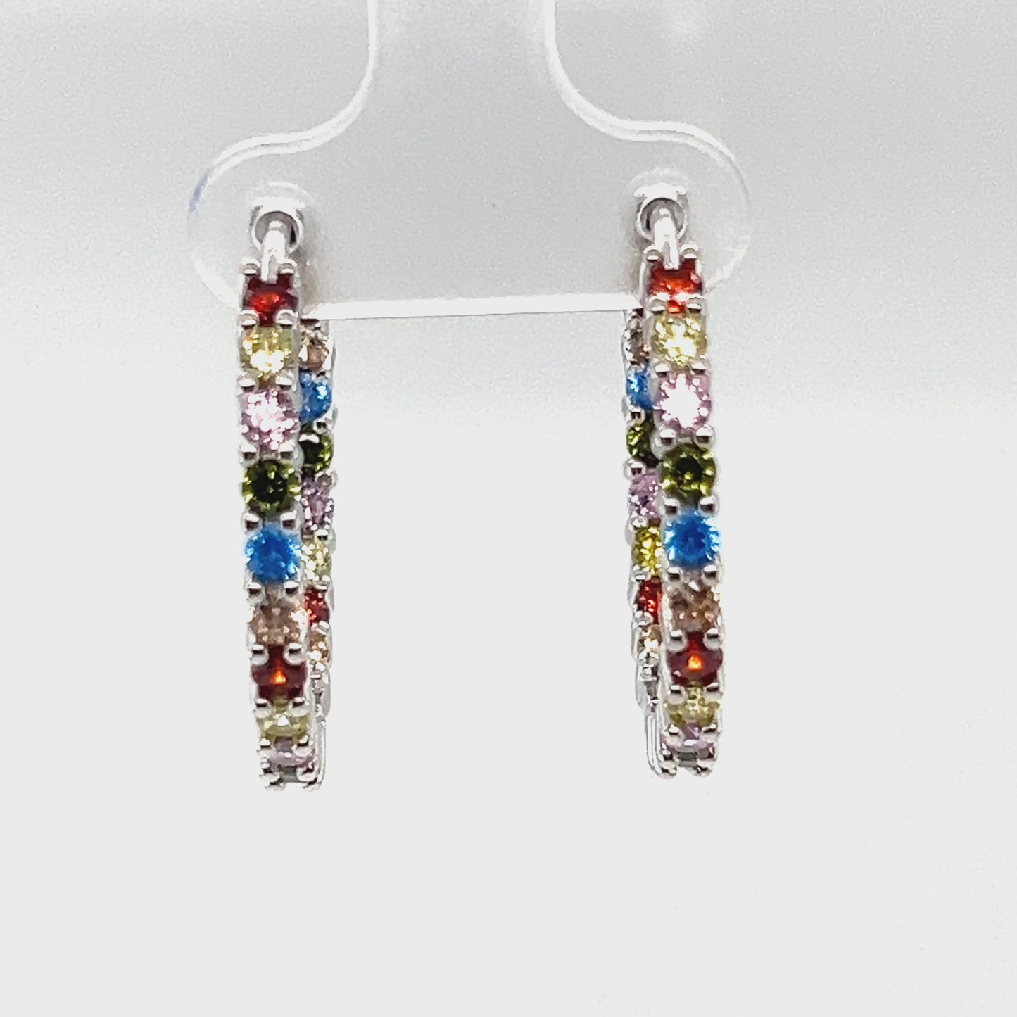 Load and play video in Gallery viewer, P415 Multicolor Earring
