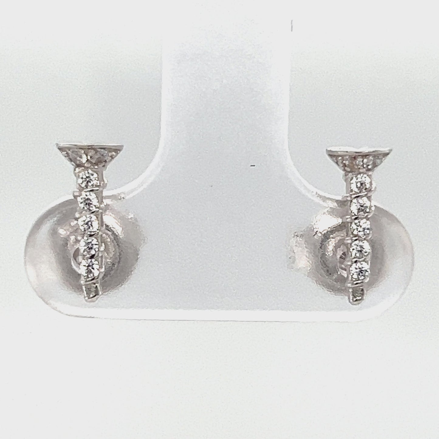 Load and play video in Gallery viewer, A785 Screw Nail Post Earrings
