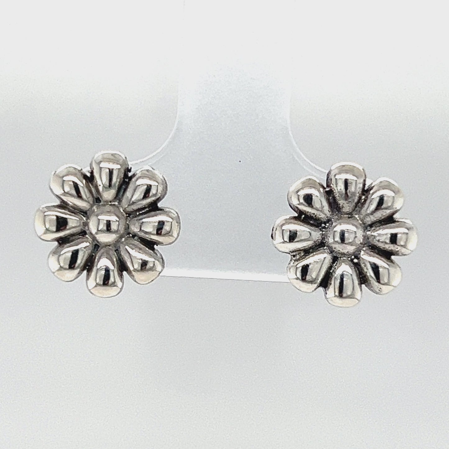 Load and play video in Gallery viewer, A792 Flower Post Earrings
