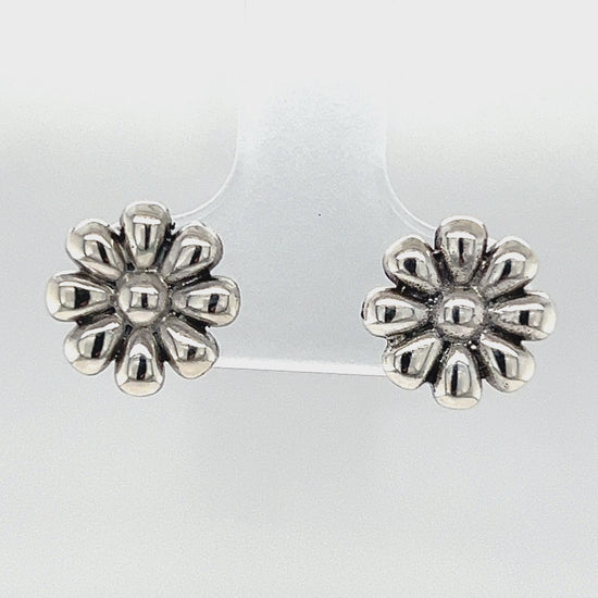 Load and play video in Gallery viewer, A792 Flower Post Earrings
