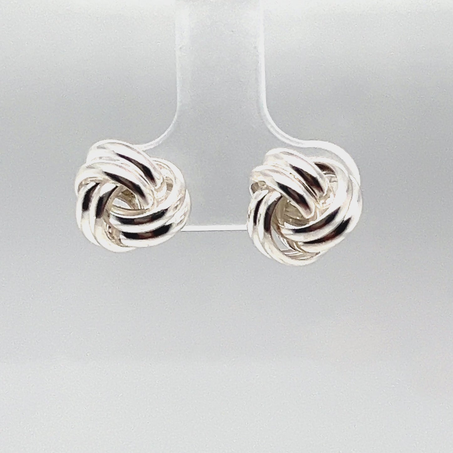 Load and play video in Gallery viewer, A818 Knot Post Earrings
