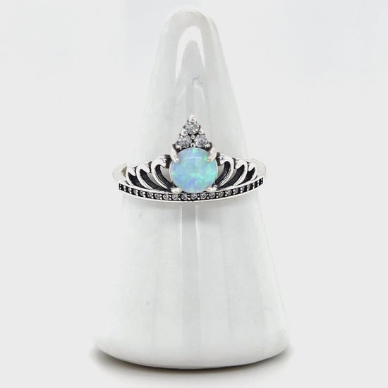 R6 Crown Opal Ring