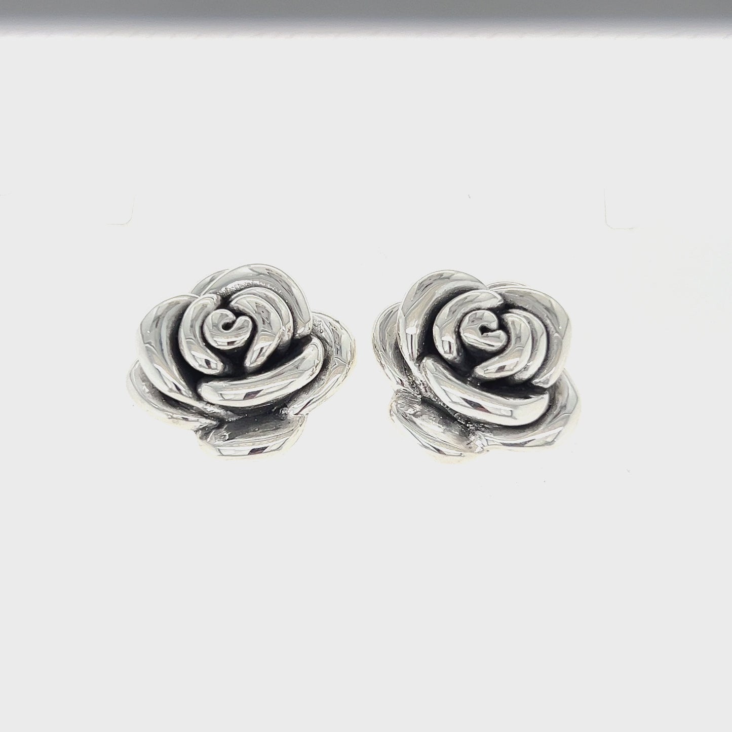 Load and play video in Gallery viewer, A794 Flower Post Earrings
