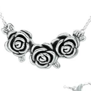 CA488 Collar de rosas grandes de 18"