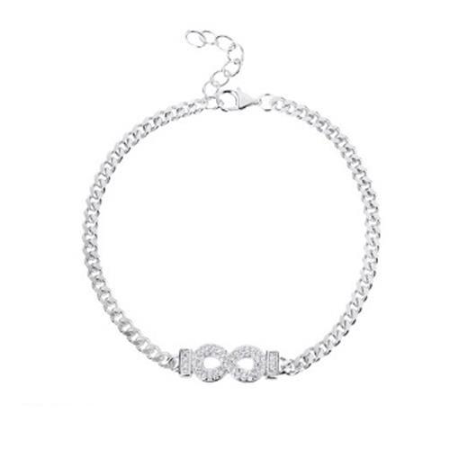 M538 Infinity Curb Bracelet