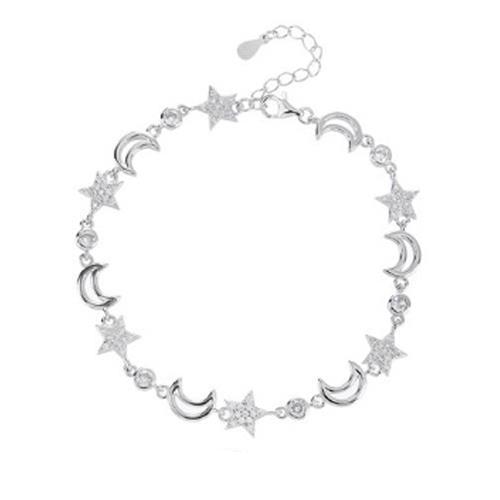 M539 Star And Moon Bracelet