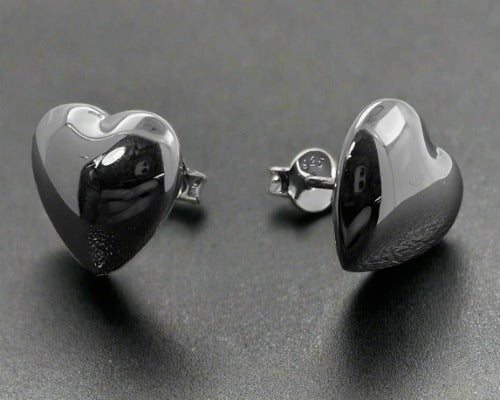 A904 Pendientes con forma de corazón