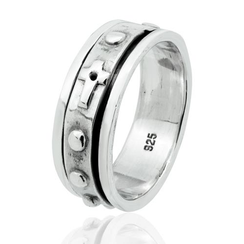 R1061 Rosary Spinner Ring