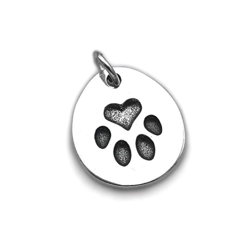 D908 Pet Paw Pendant