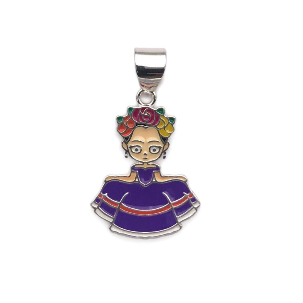 D915 Cultural Doll Pendant