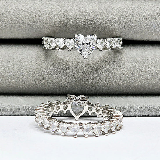 R940 Heart Eternity Ring