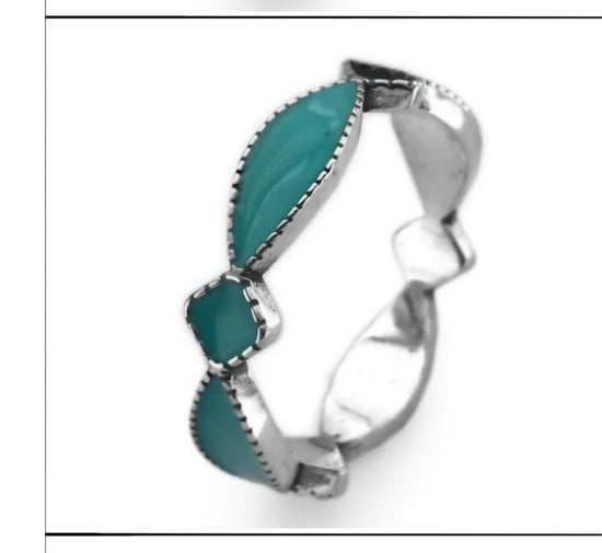 R919 Turquoise Elegant Design Ring