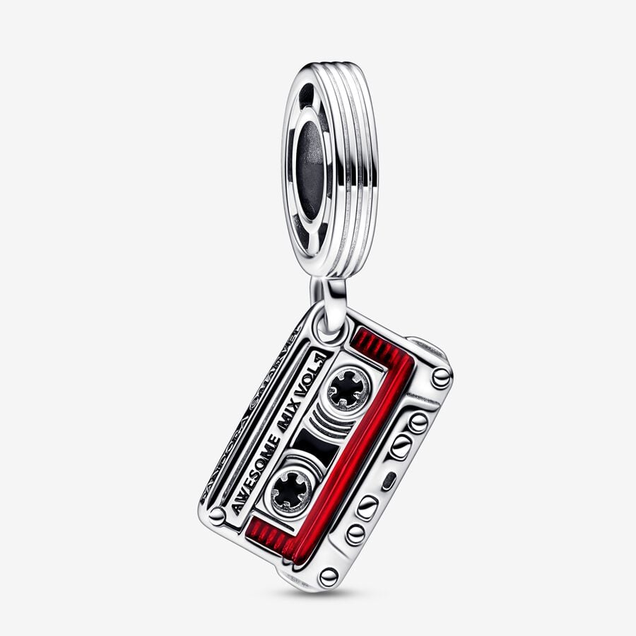 D1898 Red Cassette Charm