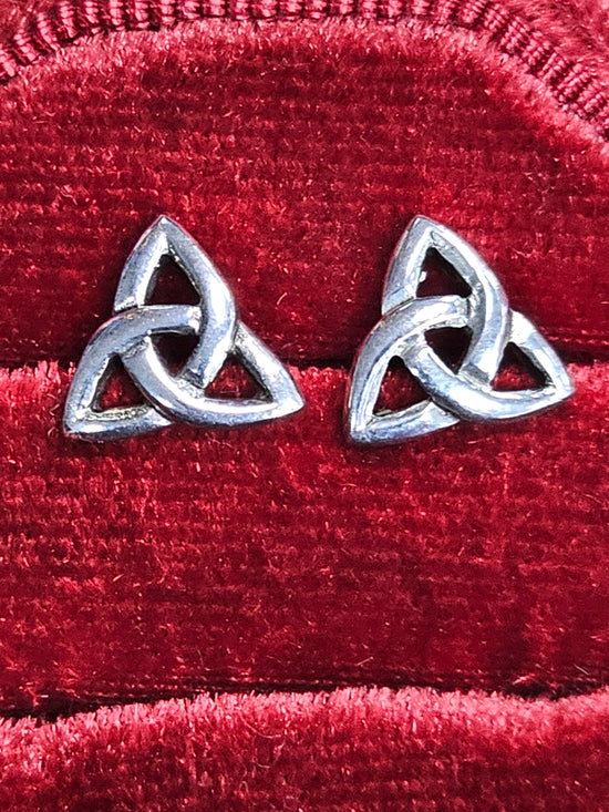 A231 Triangle Post Earrings