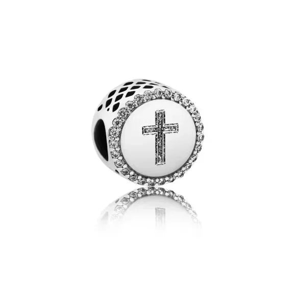 D2368 Cross Faith Charm