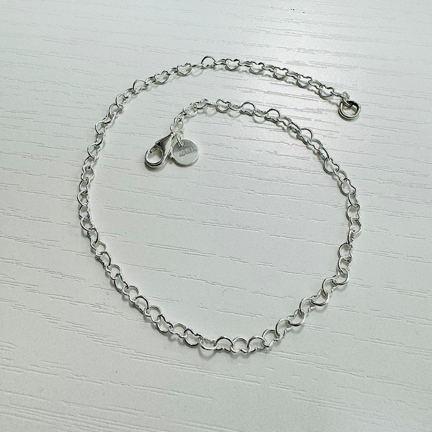 T26 Heart Linked Anklet