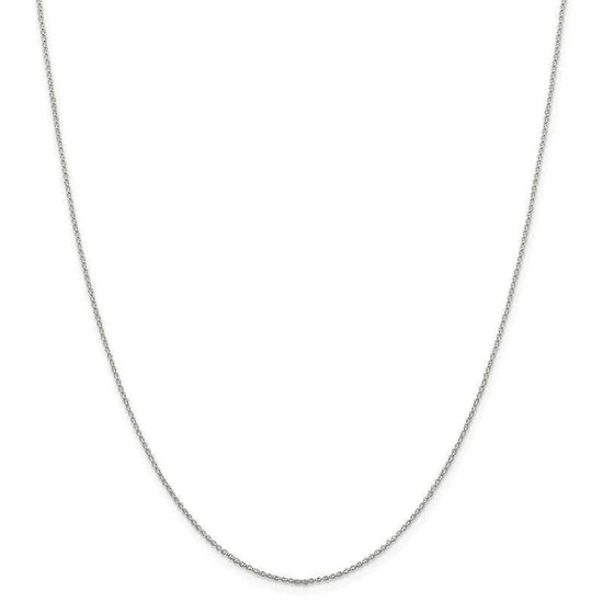 CA217 Rolo Chain Necklace 1mm