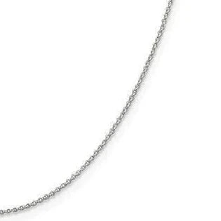 CA215 Smal Rolo Chain Necklace 1.5mm