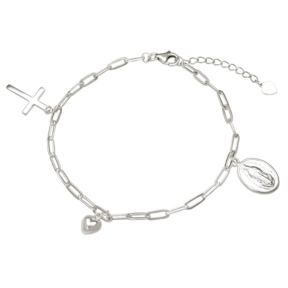 M498 Guadalupe Charm Bracelet