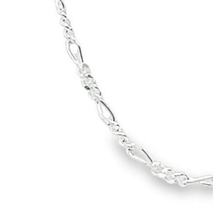 CA139 Figaro Chain Necklace-1.5mm