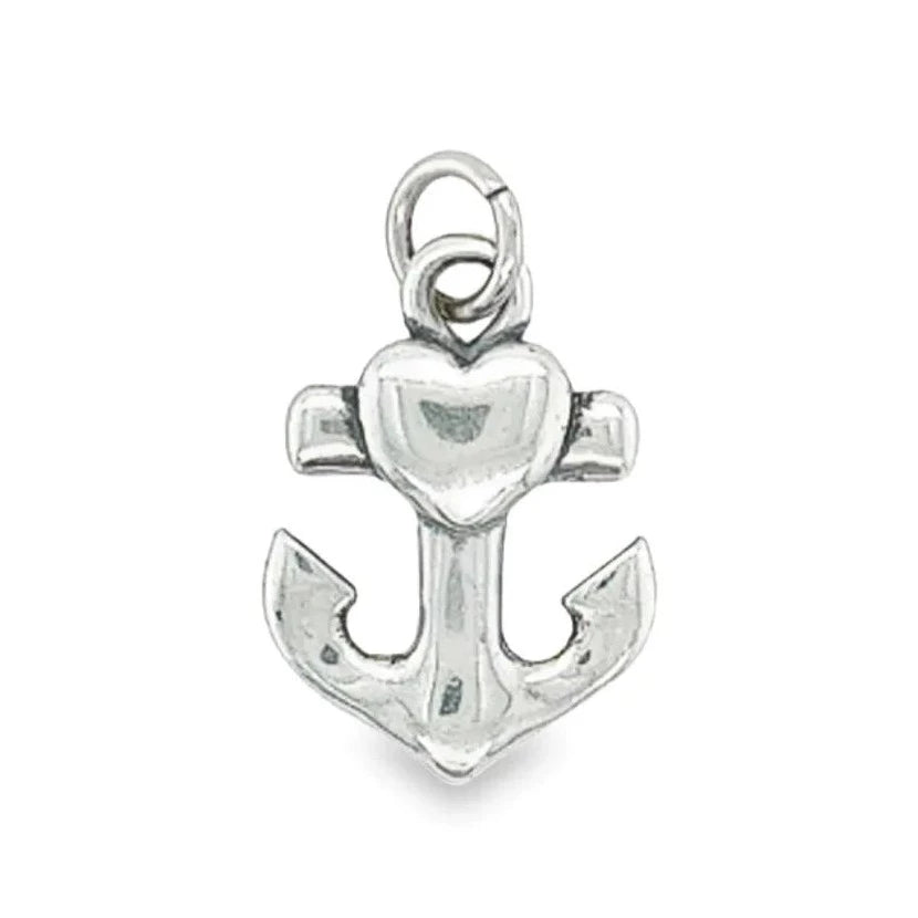 D1207 Anchor Heart Pendant