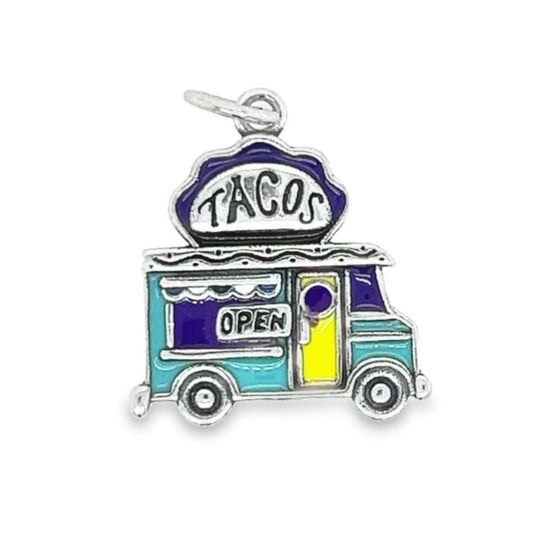 D1252 Light Blue Taco Cart Pendant