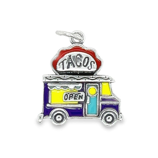 D1246 Violet Taco Cart Pendant