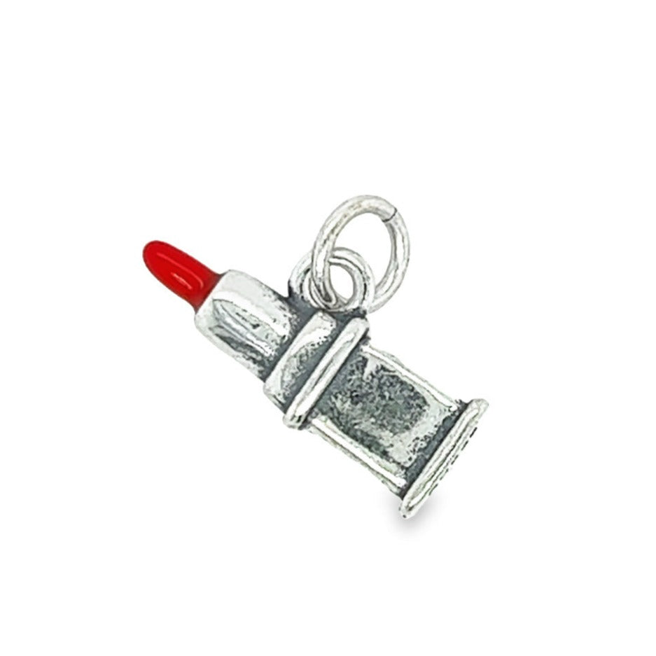 D1007 Colgante de lápiz labial rojo