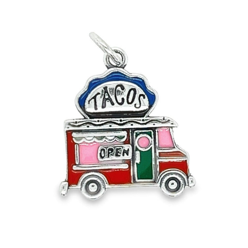 D1249 Red Taco Cart Pendant