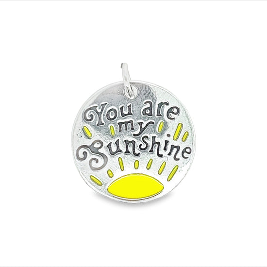 D1232 Yellow Sunshine Pendant