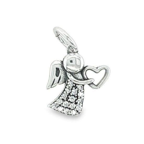 D161 Angel And Heart Pendant