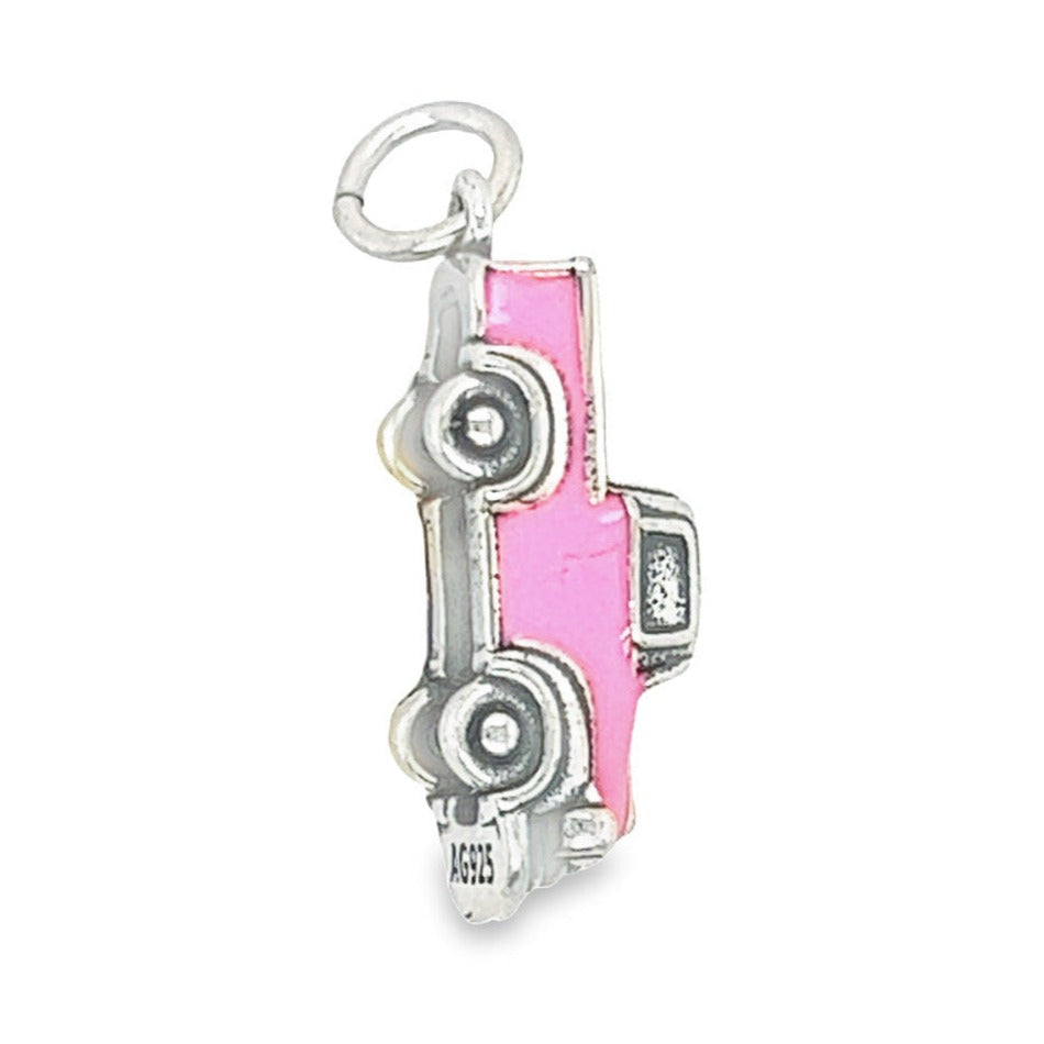 D1294 Pink Truck Pendant