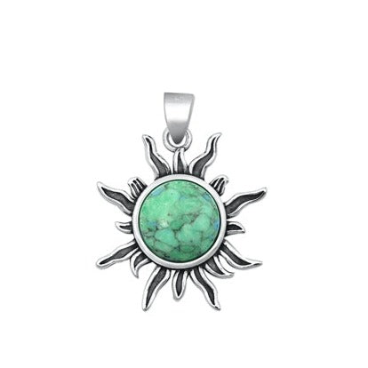 D1463 Sun Stone Pendant