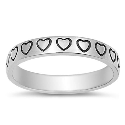 R57 Mini anillo de corazón