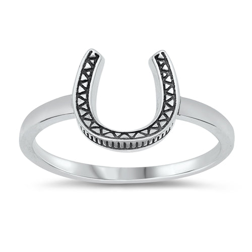 R221 Horseshoe Ring