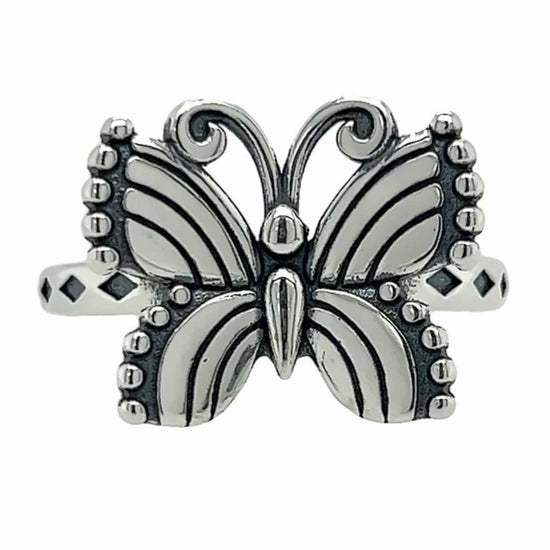 R330 Anillo Vintage Mariposa