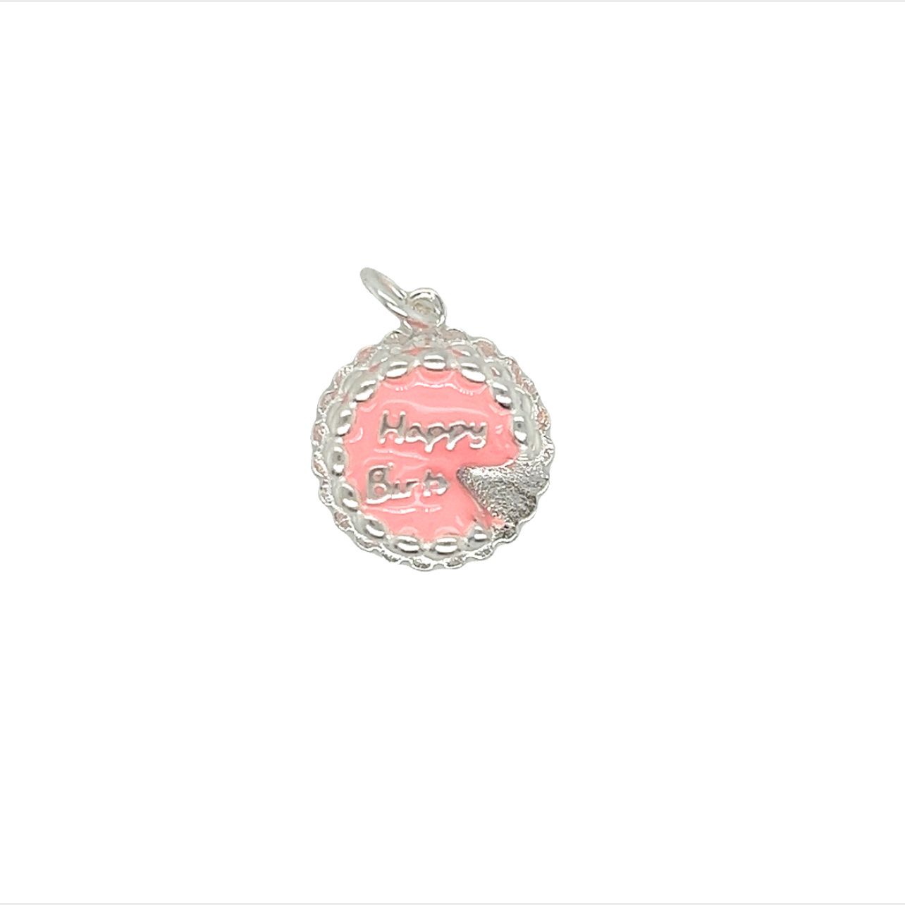 D1004 Happy Birthday Cake Pendant