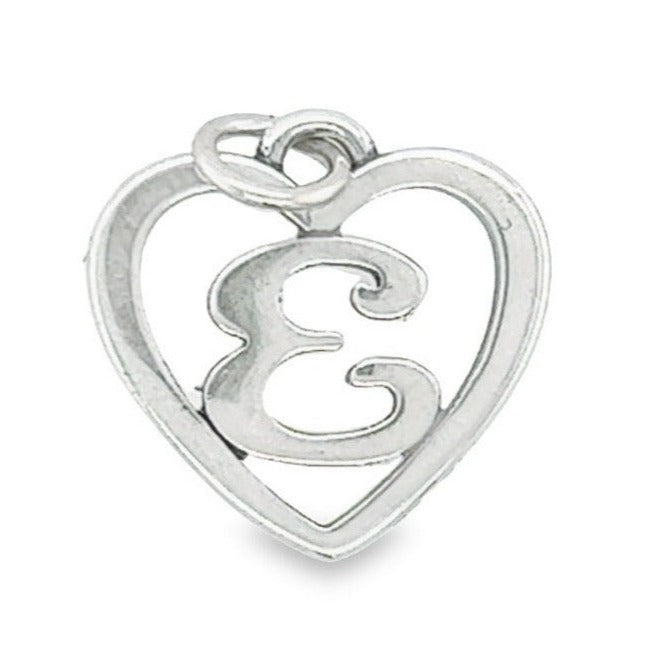 D868 Letter E Pendant