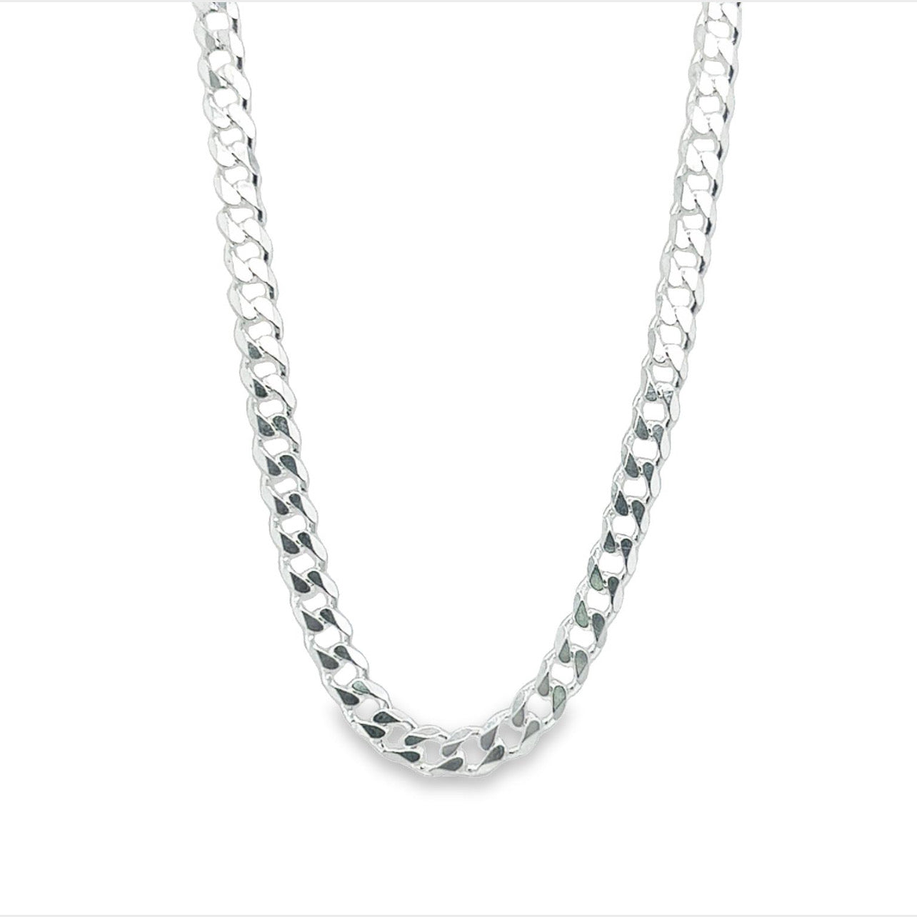 CA88 Cuban Curb Chain Necklace L150 5mm