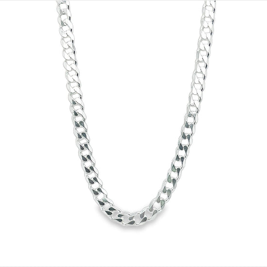 CA88 Cuban Curb Chain Necklace L150 5mm