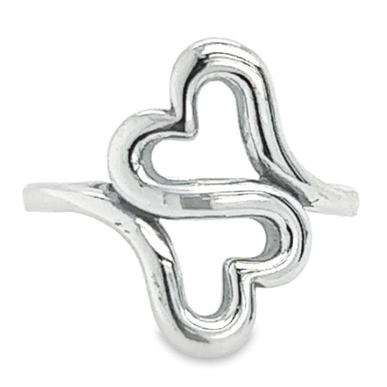 Anillo R14 Dos Corazones