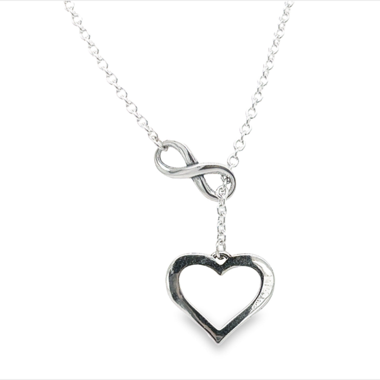 CA36 Collar Corazón Infinito