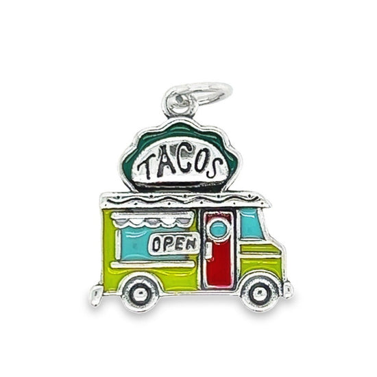 D1248 Green Lemon Taco Cart Pendant