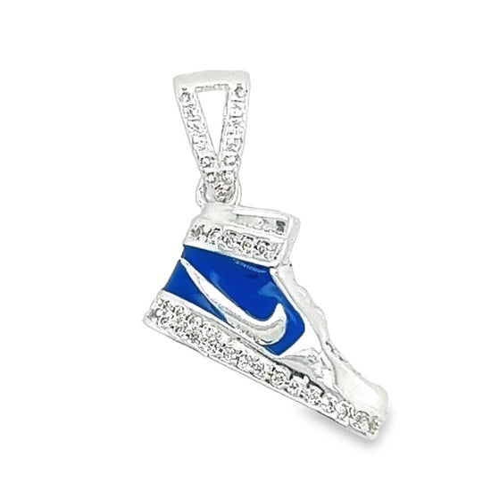 D1440 Blue Sneaker Pendant